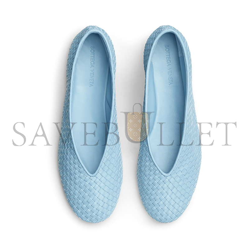 BOTTEGA VENETA ROSA BALLERINA 837887V4VE09113 BOTTEGA VENETA ROSA BALLERINA 837887V4VE09113